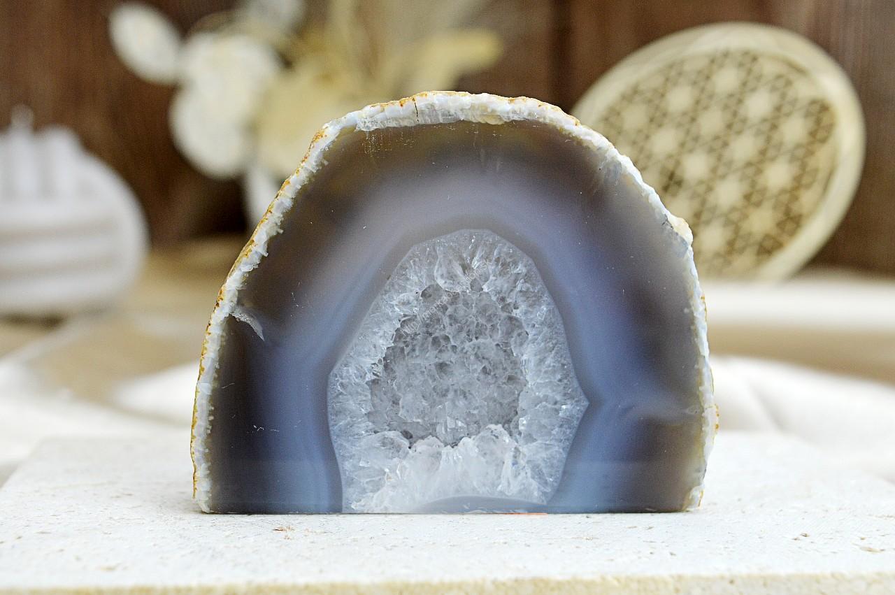 ACHATOVÁ Geóda #2 Duchovný rast, Emocionálna úľava, Odvaha