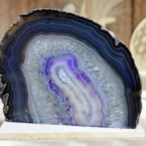 ACHATOVÁ Geóda #9 Duchovný rast, Emocionálna úľava, Odvaha 1,5kg