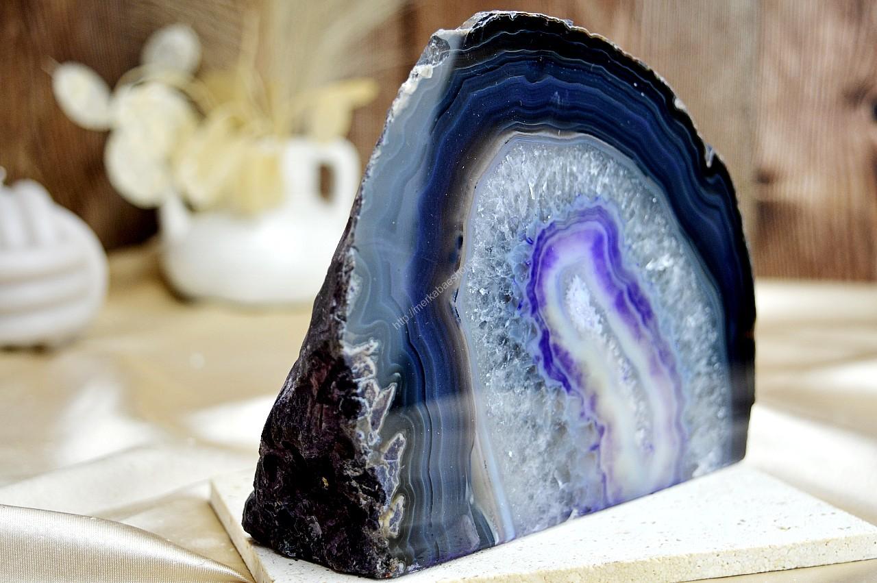 ACHATOVÁ Geóda #9 Duchovný rast, Emocionálna úľava, Odvaha 1,5kg