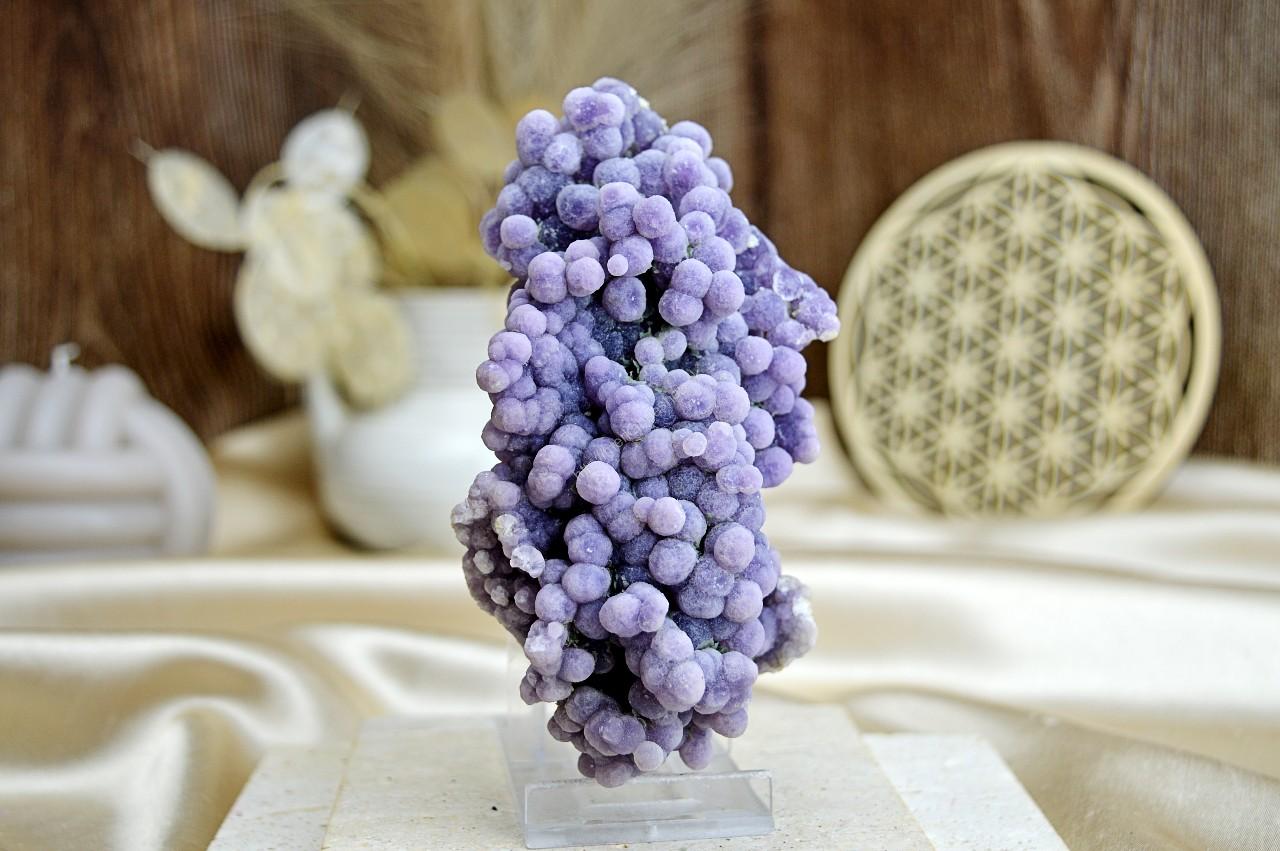 Exkluzívny Zbierkový ACHÁT/CHALCEDEÓN HROZNOVÝ - Extra kvalita