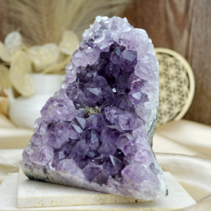 AMETYSTOVÁ drúza #8- Božskosť, Intuícia, Rovnováha, pokojný Spánok - 1,3 kg Extra kvalita Uruguay