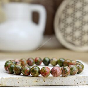 náramok fazetovaný UNAKIT- Pozitívne myslenie, Uzemnenie, Láska, Oslobodenie