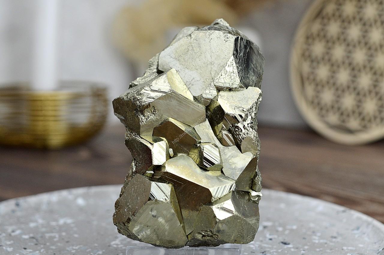 PYRITOVÁ drúza #16 Hojnosť, Šťastie, Ochrana, Manifestácia