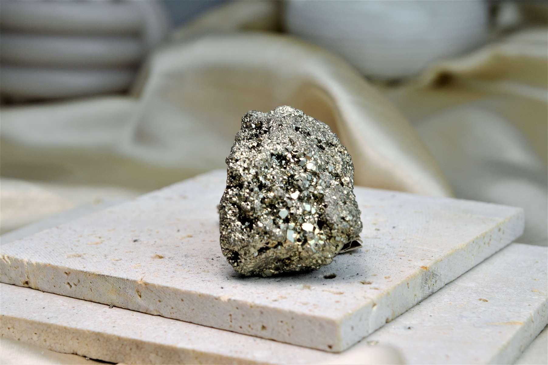 PYRITOVÁ drúza #12 Hojnosť, Šťastie, Ochrana, Manifestácia