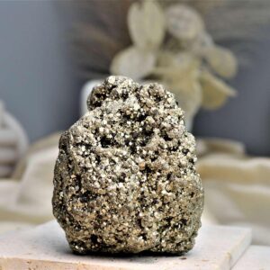 PYRITOVÁ drúza #1 Hojnosť, Šťastie, Ochrana, Manifestácia