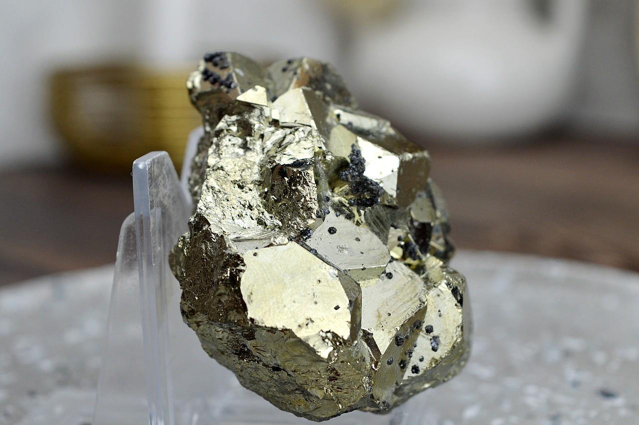 PYRITOVÁ drúza #17 Hojnosť, Šťastie, Ochrana, Manifestácia – Obrázok 2