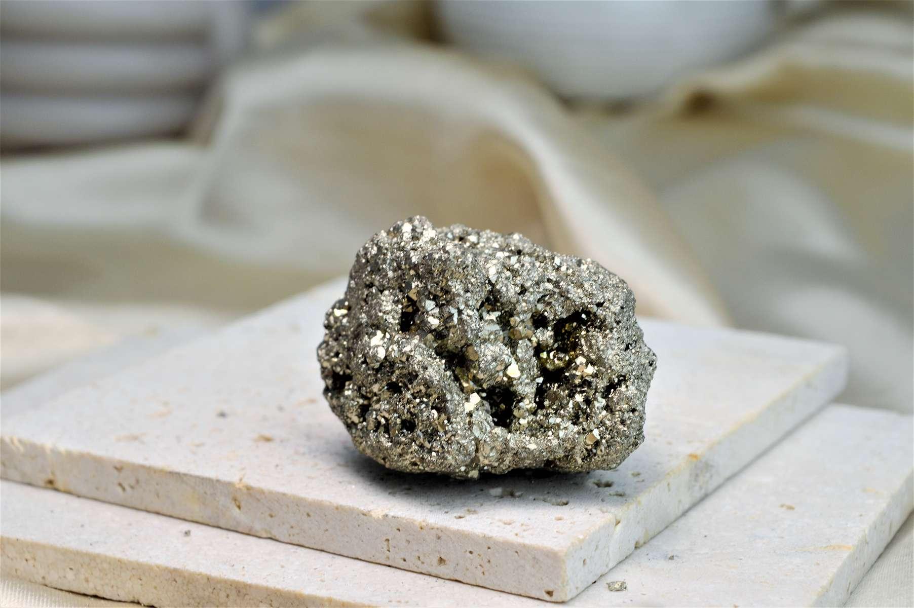 PYRITOVÁ drúza #8 Hojnosť, Šťastie, Ochrana, Manifestácia