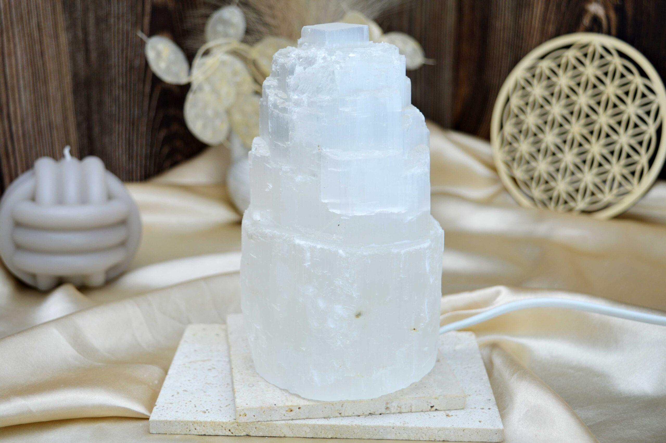 Vysokovibračná El. lampa zo SELENITU 15cm (230V)