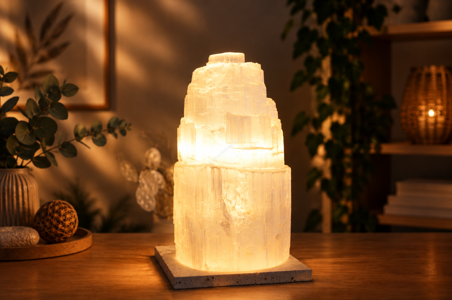 Vysokovibračná El. lampa zo SELENITU 15cm (230V)