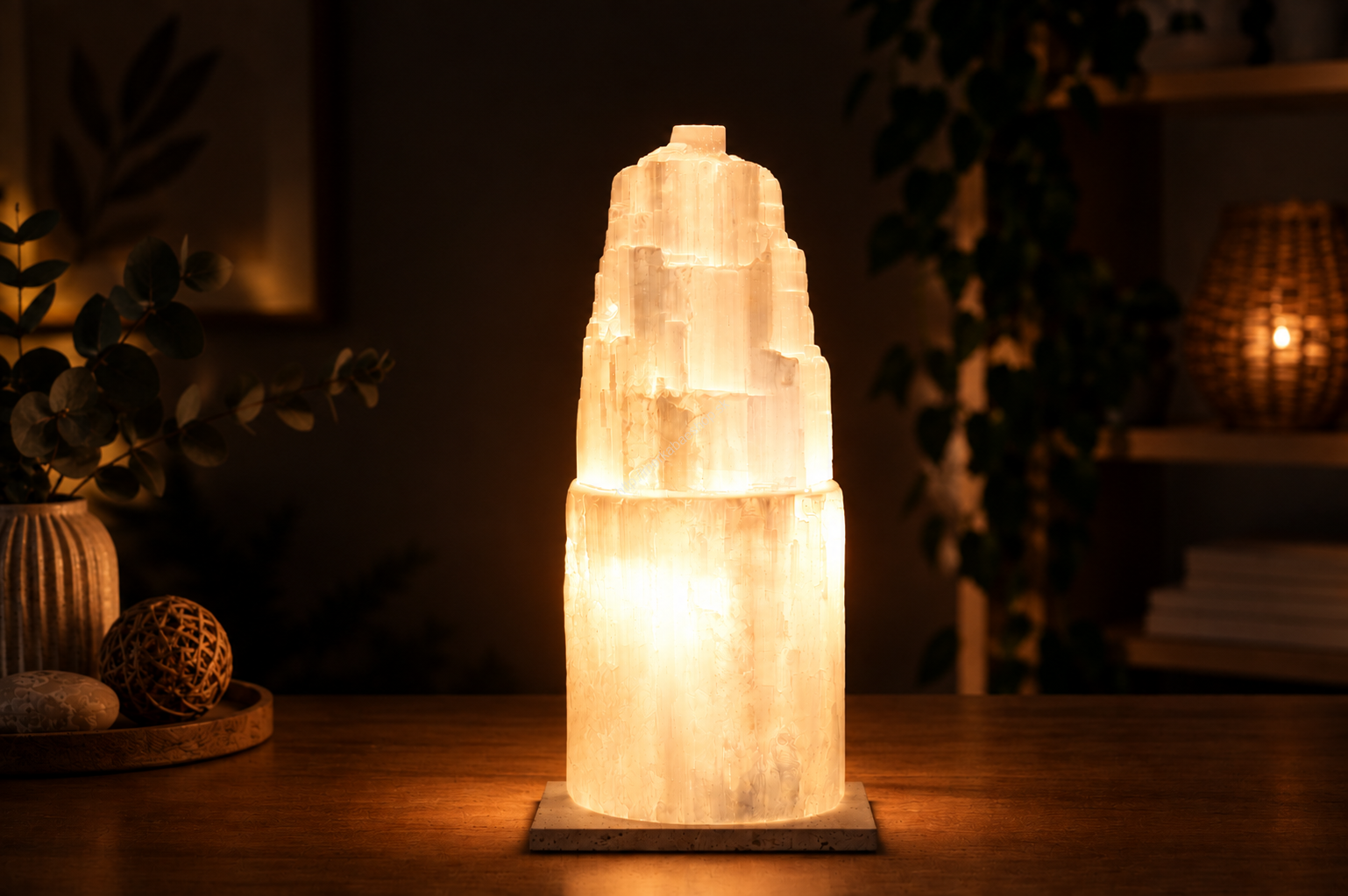 Vysokovibračná El. lampa zo SELENITU 20cm (230V)
