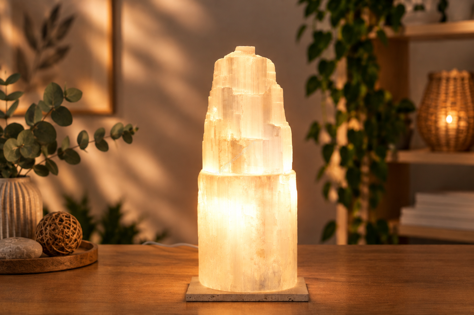 Vysokovibračná El. lampa zo SELENITU 20cm (230V)
