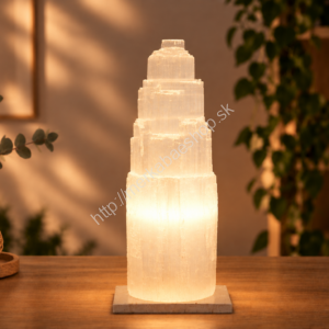 Vysokovibračná El. lampa zo SELENITU 25cm (230V)
