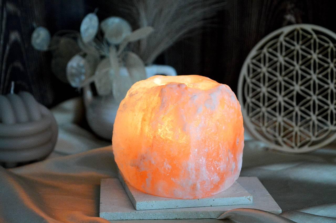 Svietnik z Himalájskej soli 1,1 - 1,3kg