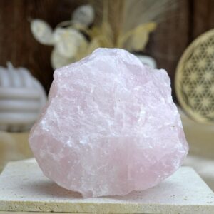 surový RUŽENÍN #2- Bezpodmienečná Láska, Sebaláska, Odpustenie, Radosť, Srdcová Čakra