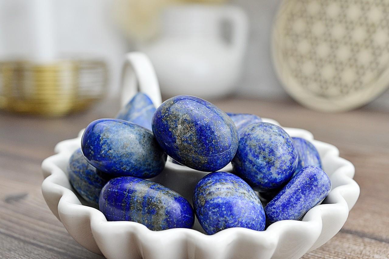 Kamienky Lapis Lazuli /Lazurit - Múdrosť, Intuícia, Psychická Rovnováha, Sebavedomie, Vizualizácia