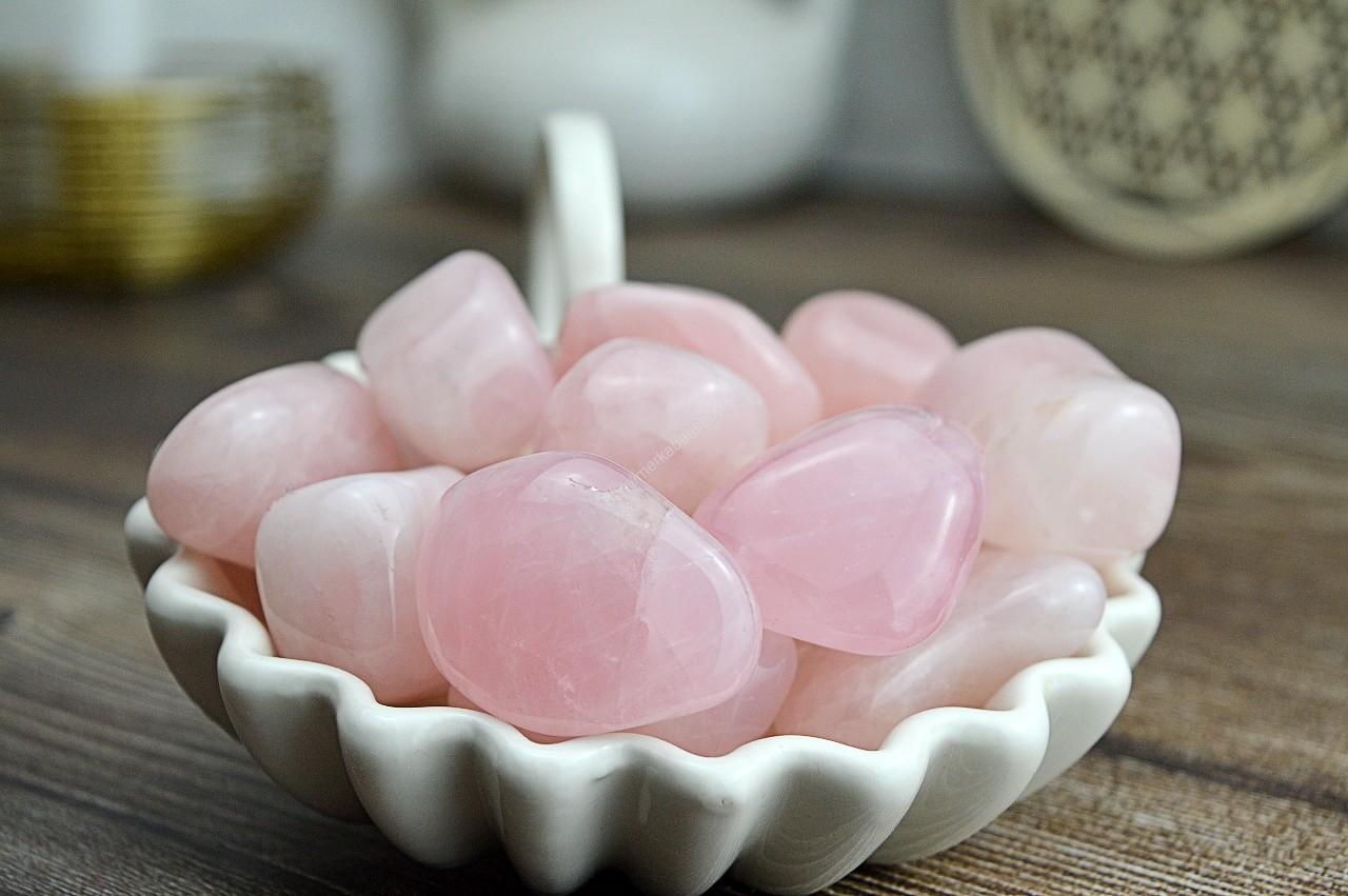 Kamienky RUŽENÍN- Bezpodmienečná Láska, Sebaláska, Odpustenie, Radosť, Srdcová Čakra