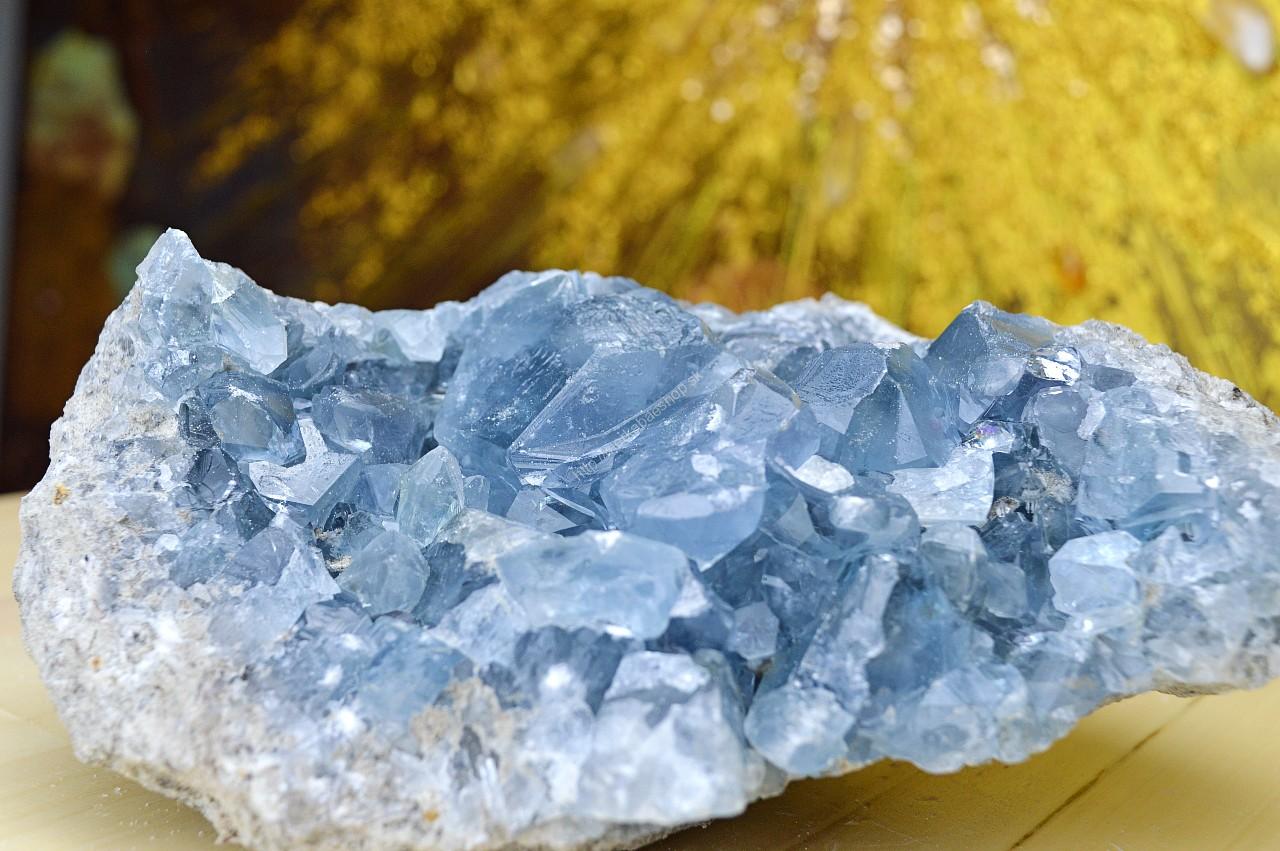 Drúza CELESTÍN #14 -1,77kg- Spojenie s Anjelmi, Pokoj, Harmónia, Prebudenie AAA Kvalita – Obrázok 3