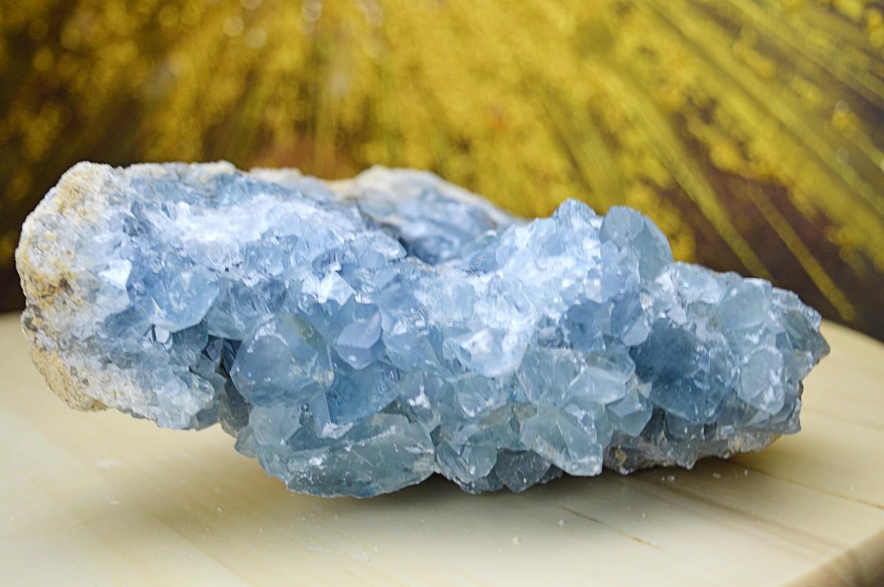 Drúza CELESTÍN #15 -2,43kg- Spojenie s Anjelmi, Pokoj, Harmónia, Prebudenie AAA Kvalita – Obrázok 3