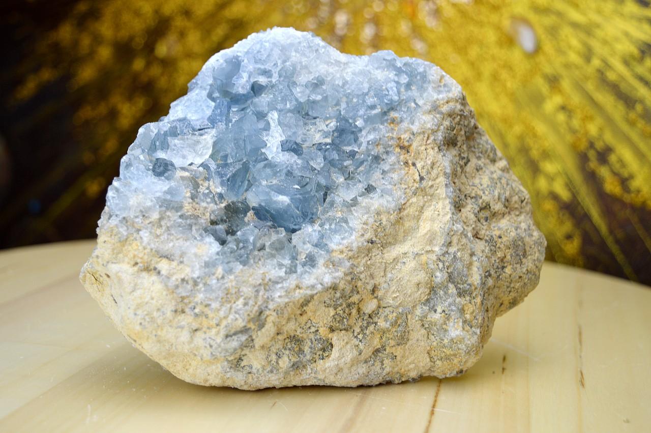 Drúza CELESTÍN #3 – Spojenie s Anjelmi, Pokoj, Harmónia, Prebudenie AAA Kvalita 1,42kg – Obrázok 3