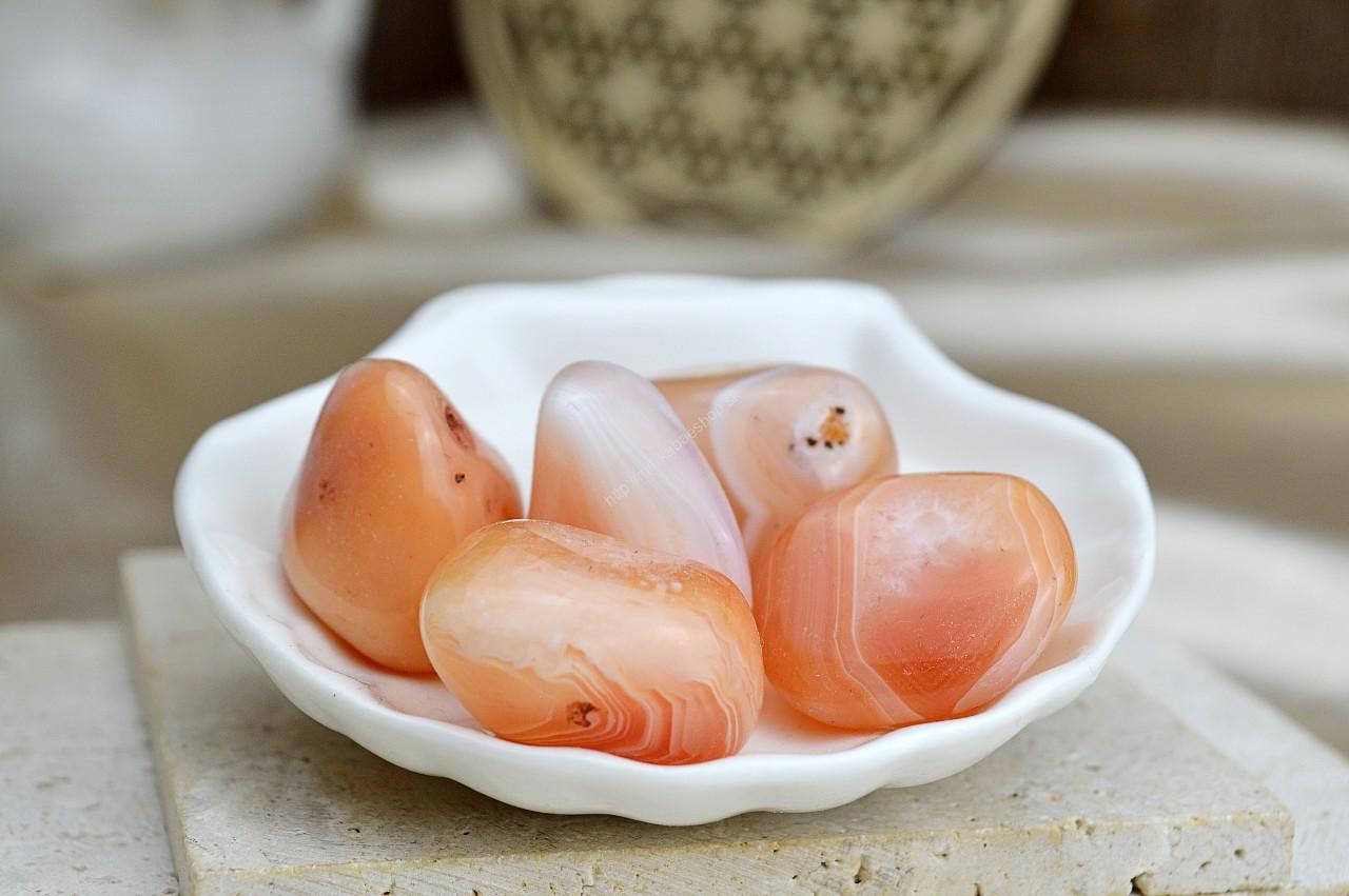 Kamienky ACHÁT Botswana - Vnútorná sila, Životný Elán, Zaháňa melanchóliu a depresiu, Zlepšuje Spánok