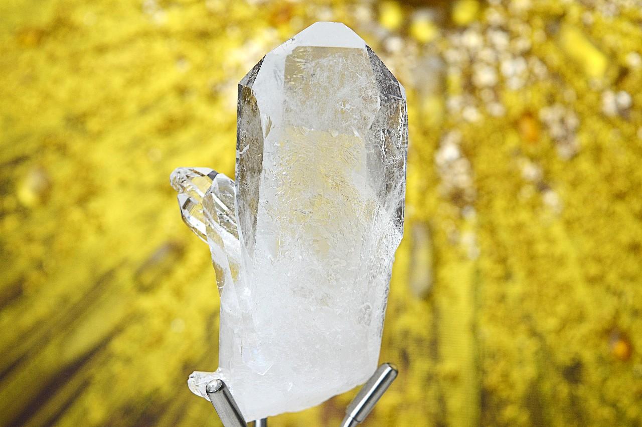 Vysoko-vibračný prírodný KRIŠTÁĽOVÝ LEMURSKÝ hrot #5