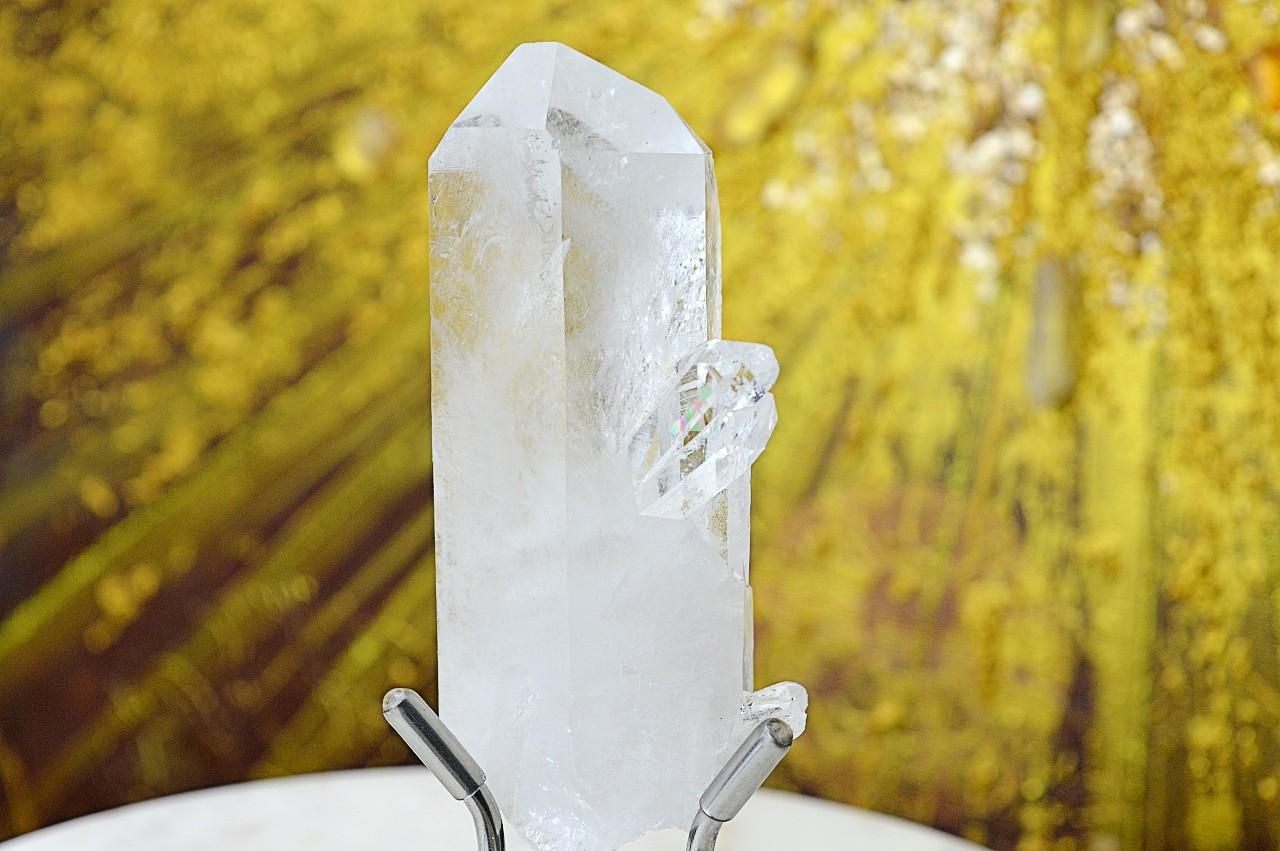 Vysoko-vibračný prírodný KRIŠTÁĽOVÝ LEMURSKÝ hrot #5