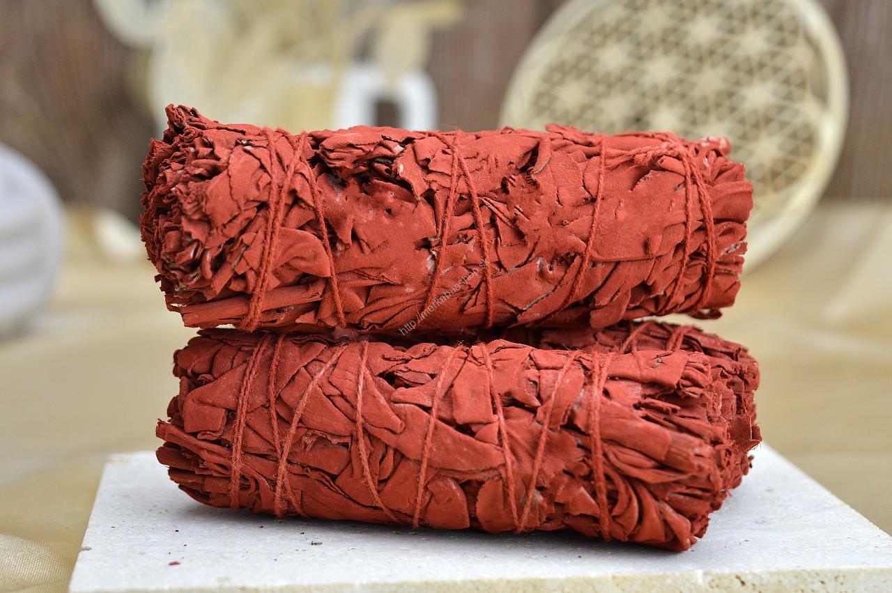 Vykurovací zväzok DRAČIA KRV+BIELA ŠALVIA 10cm - Odstraňovanie silných negatívnych energií