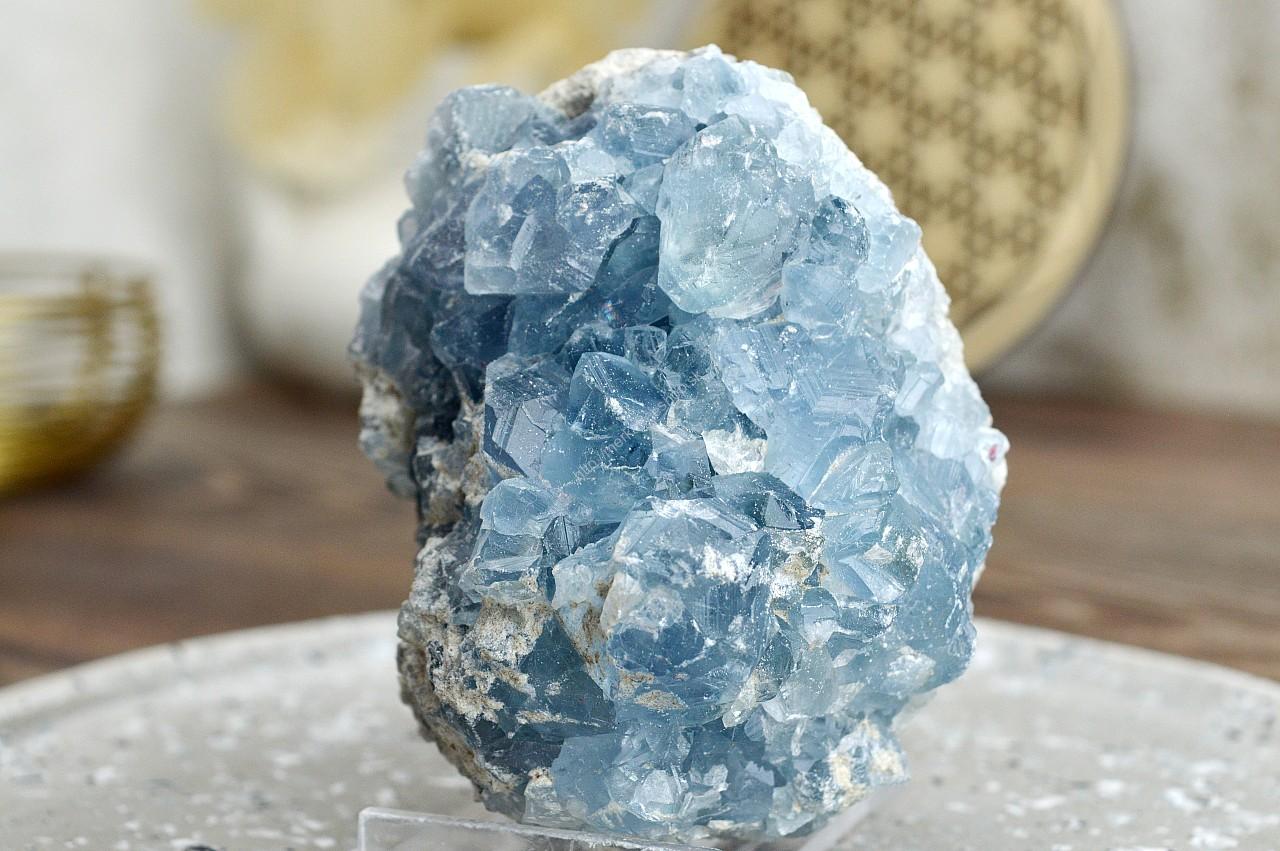 Drúza CELESTÍN #13 - Spojenie s Anjelmi, Pokoj, Harmónia, Prebudenie AAA Kvalita