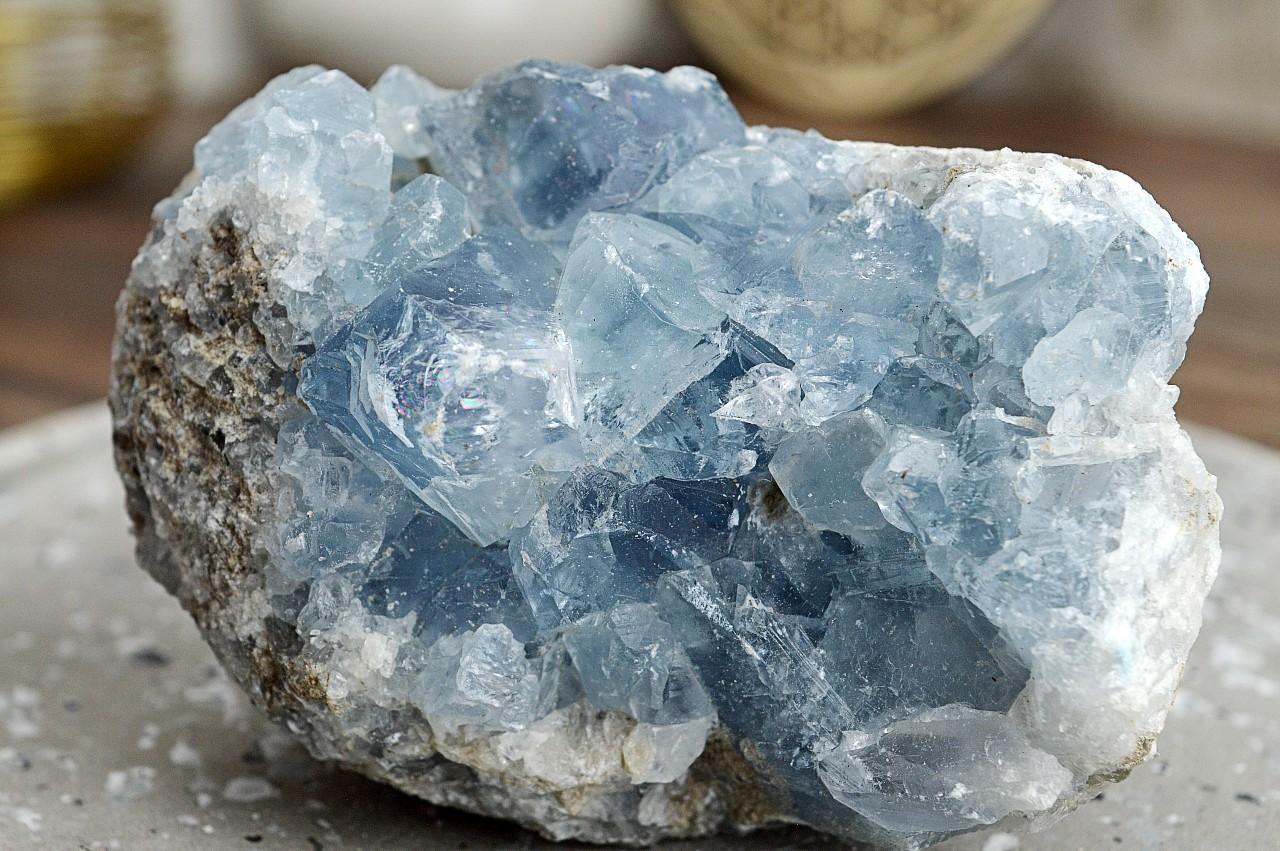 Drúza CELESTÍN #7 – Spojenie s Anjelmi, Pokoj, Harmónia, Prebudenie AAA Kvalita – Obrázok 3