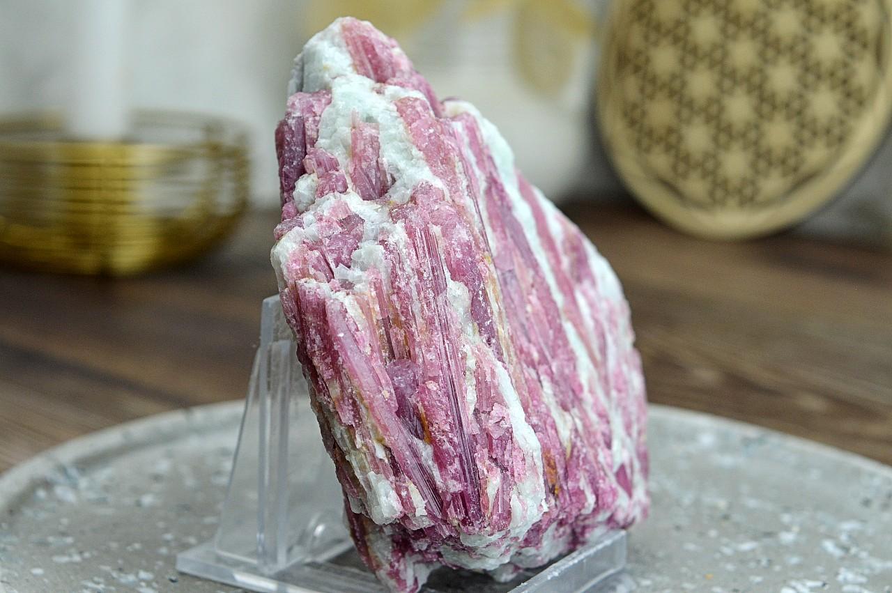 Surový RUBELIT/ČERVENÝ TURMALÍN #1 – Hlboké liečenie, Šťastie, Láska, Podpora Libida AAA Kvalita – Obrázok 3