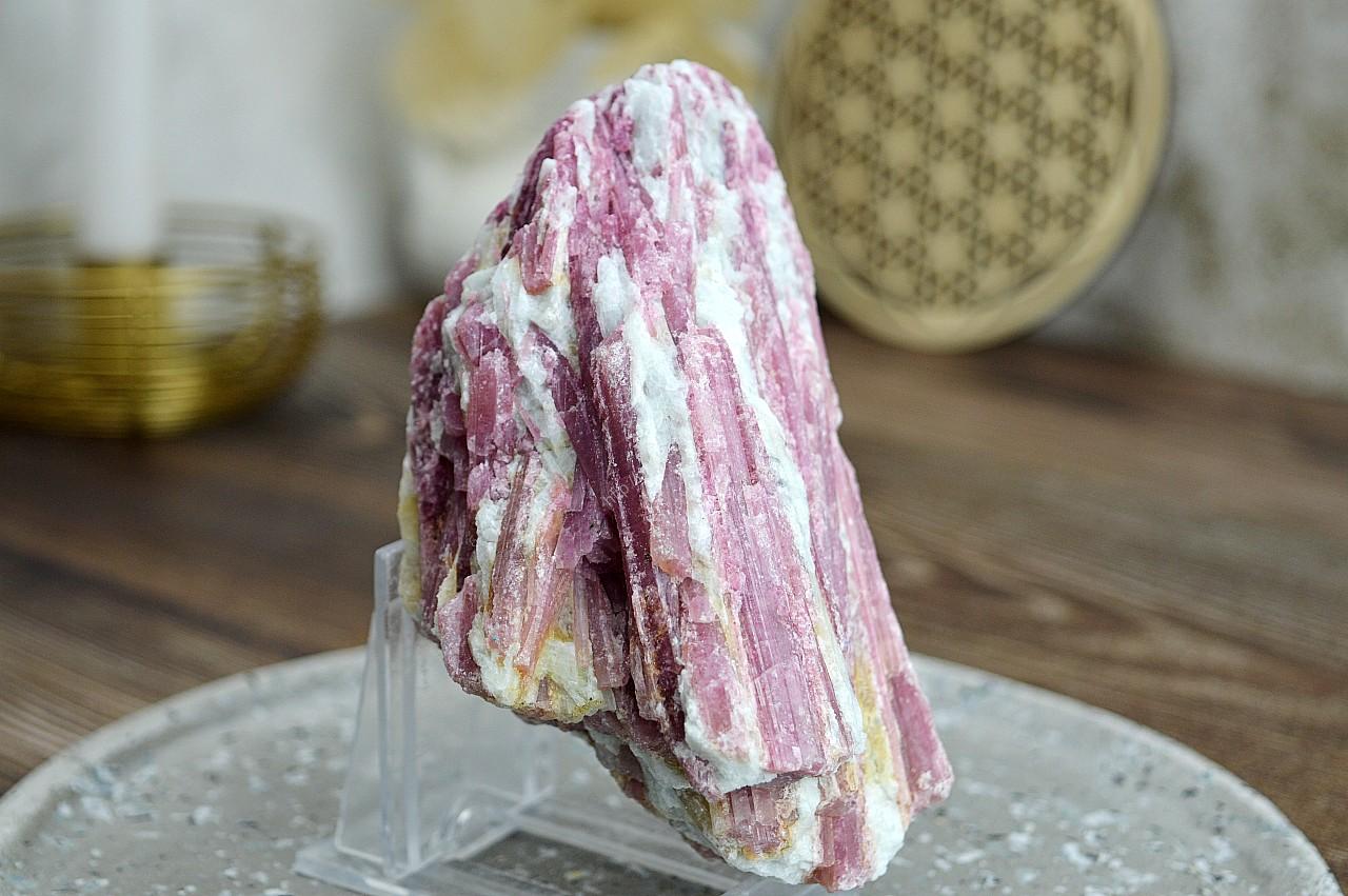 Surový RUBELIT/ČERVENÝ TURMALÍN #3 EXTRA KVALITA – Hlboké liečenie, Šťastie, Láska, Podpora Libida