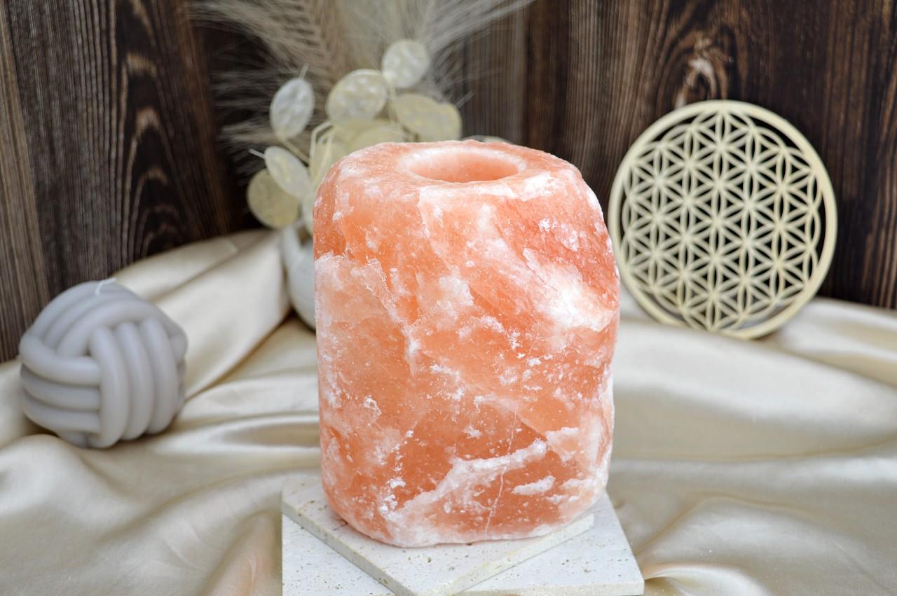 svietnik z HIMALÁJSKEJ SOLI veľký 3 - 3,6 kg