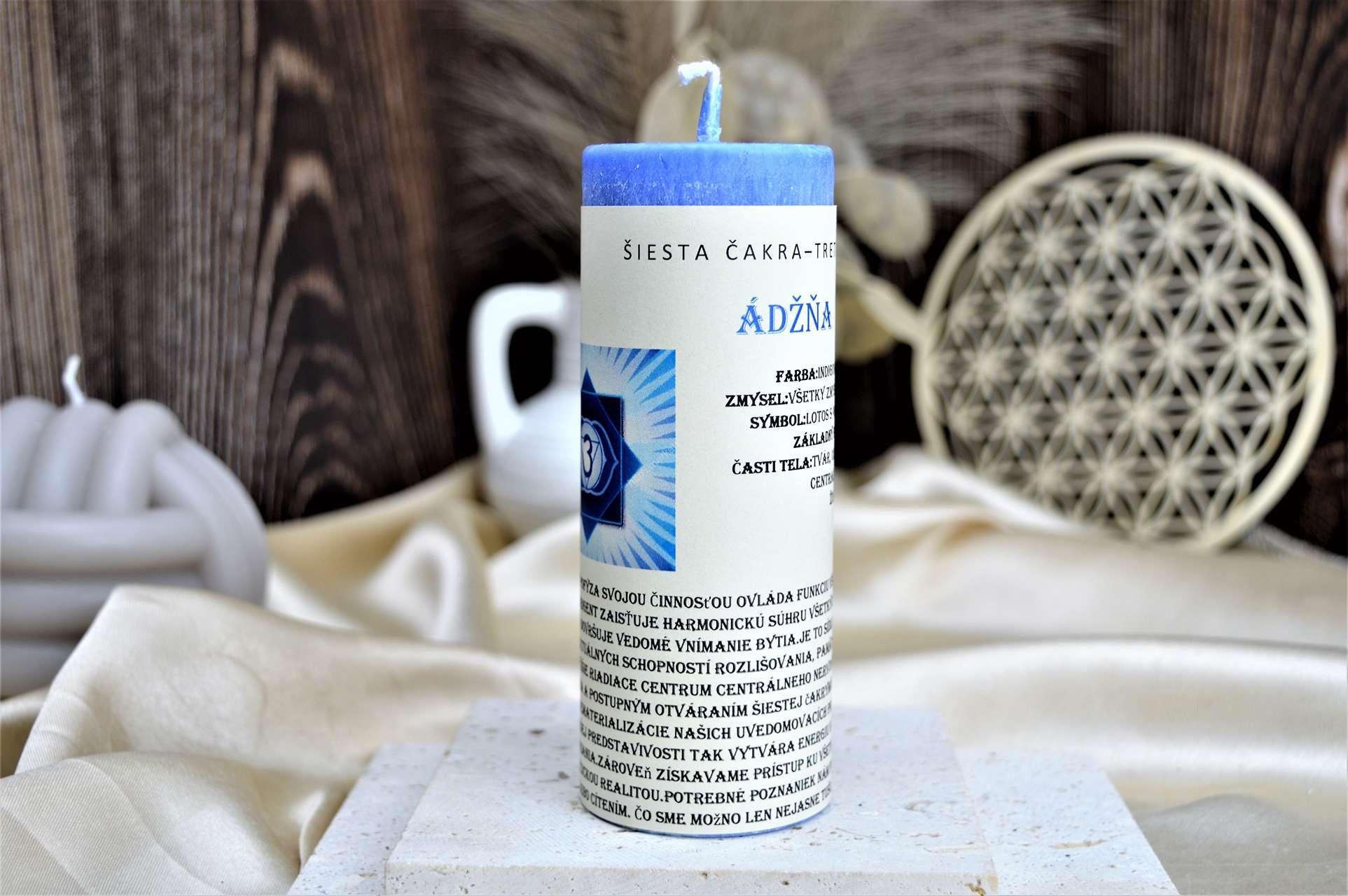 ŠIESTA ČAKRA - TRETIE OKO ÁDŽŇA