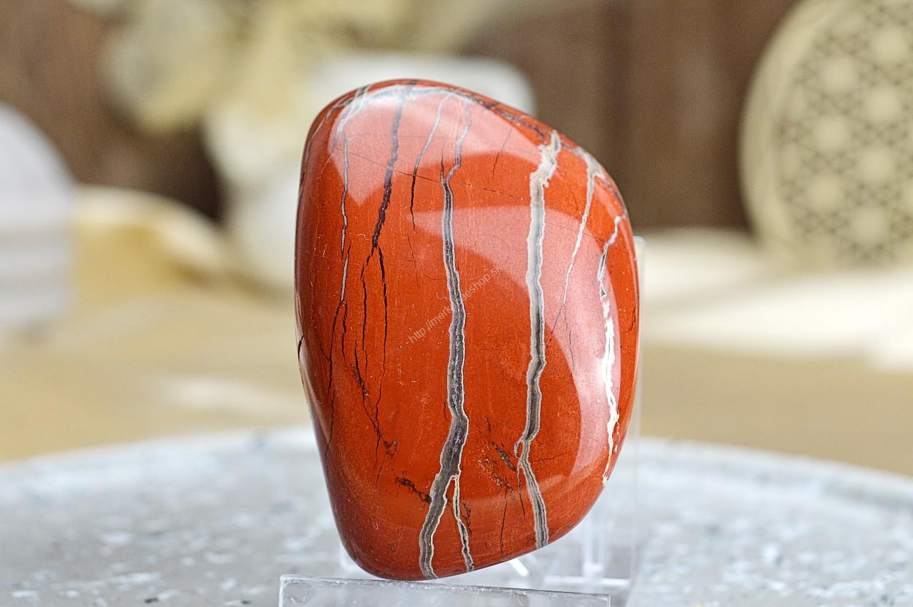 Jumbo (XXXL) JASPIS ČERVENÝ #4 - Psychická stabilita, Životná Energia , Sila, Sexuálna Energia