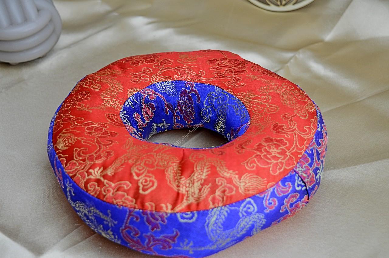 Ručne tepaná Tibetská miska -leštená 19,5cm 1,15 kg + gong a vankúšik – Obrázok 3