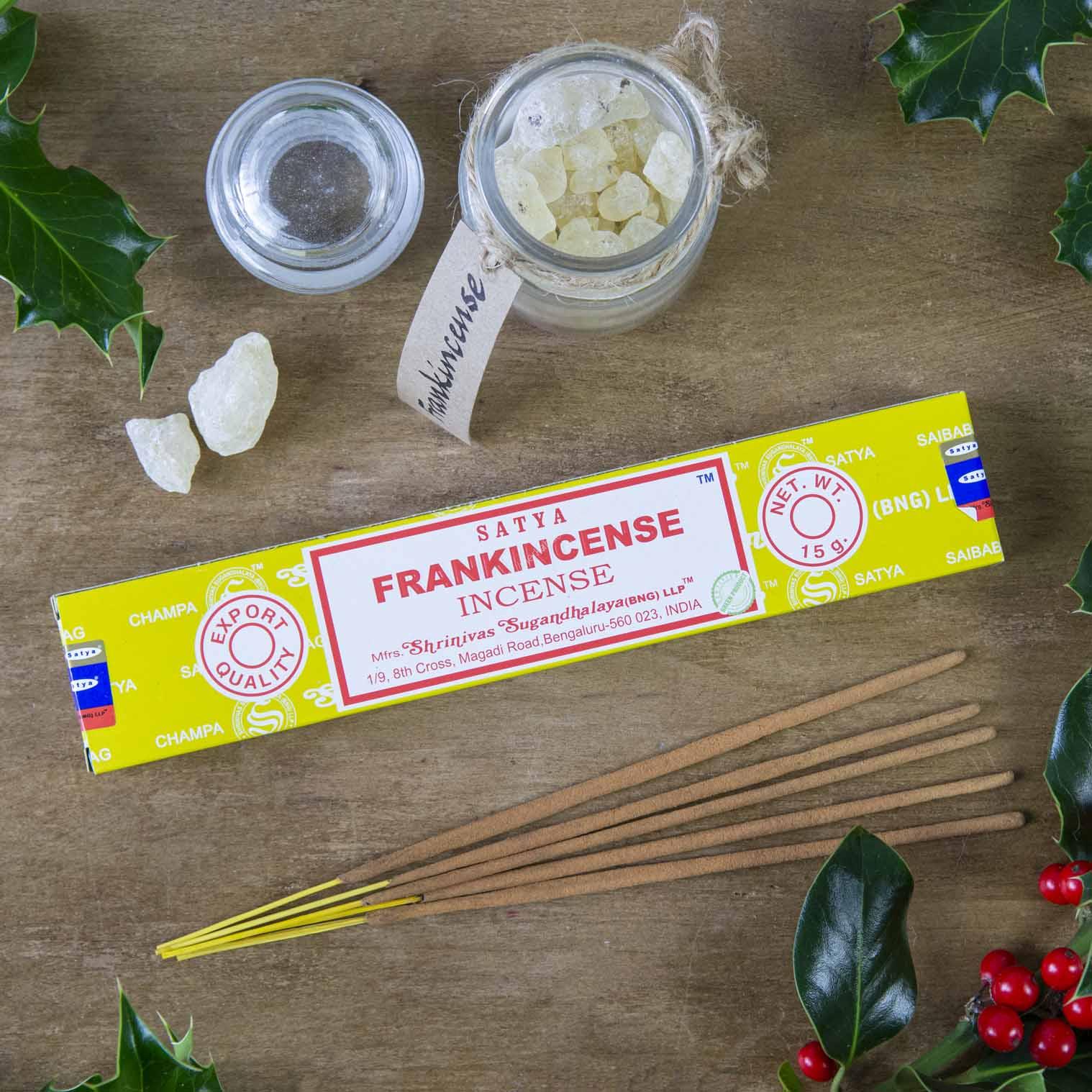 Vonné tyčinky - Satya- FRANKINCENSE (kadidlo)