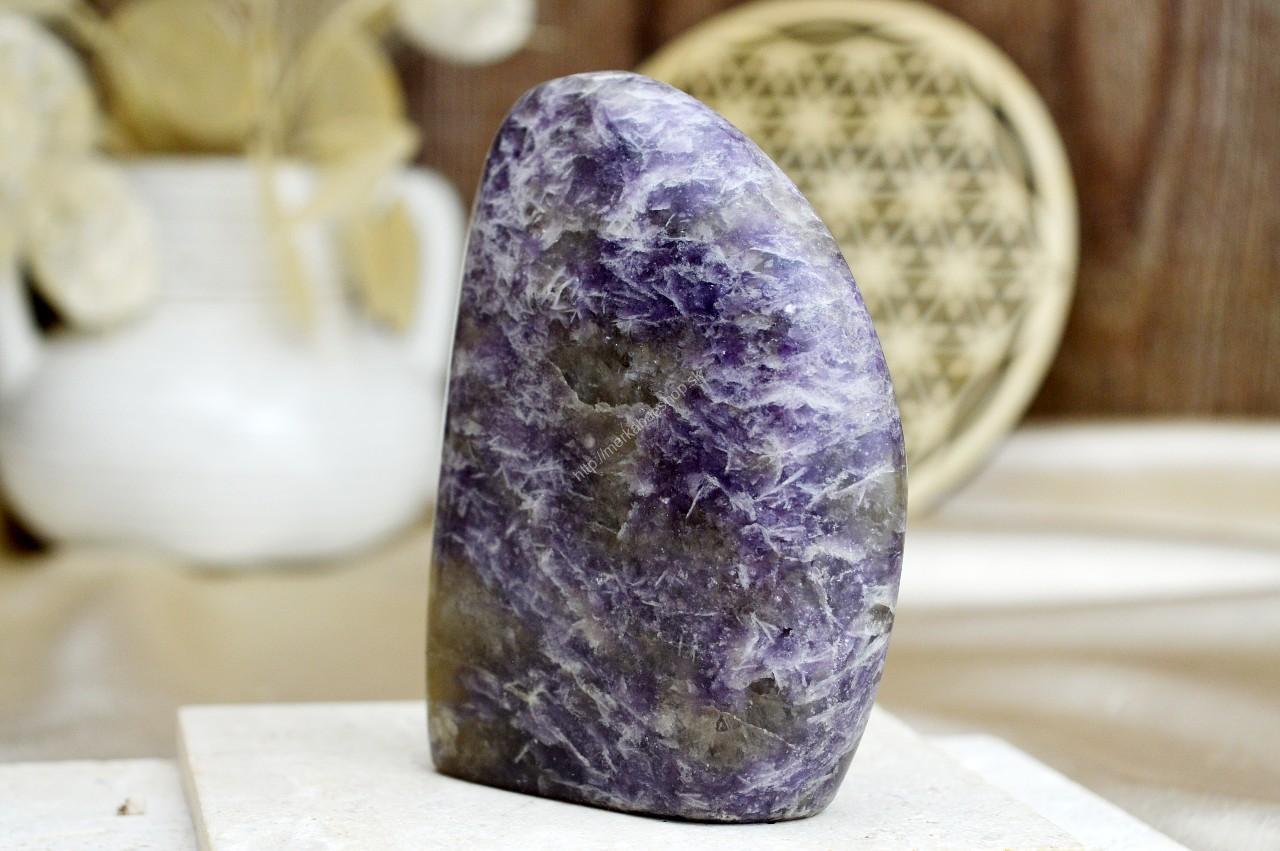 Free Form LEPIDOLIT#2– Rovnováha, Harmónia, Liečenie úzkosti, Vyrovnáva emócie, Dobrý spánok - Image 2