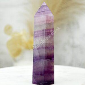 Generátor/obelisk z FLUORITU DÚHOVÉHO #3 - Sústredenie, Pamäť, Intuícia, Ochrana, Božskosť, Dosiahnutie cieľov