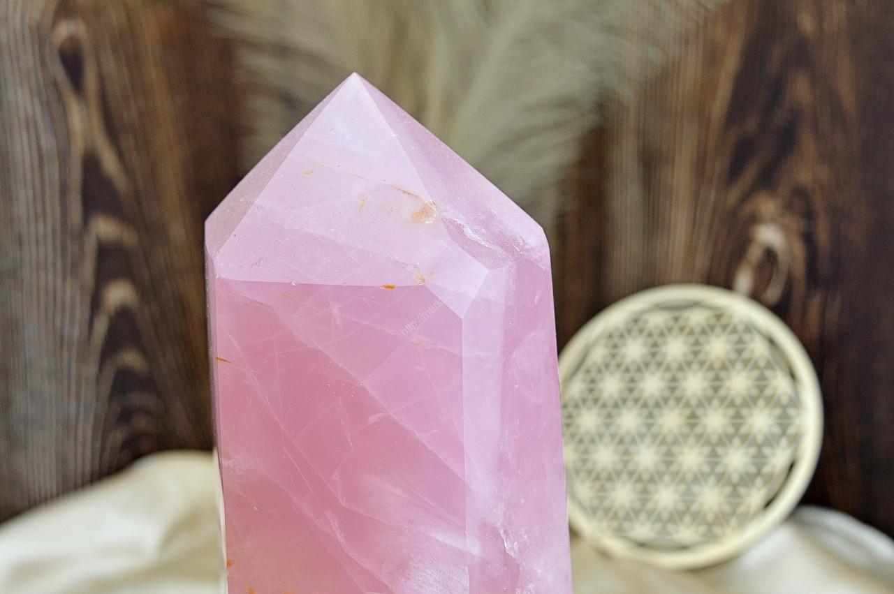 Generátor /obelisk z Ruženínu OKNO DO DUŠE (kryštáľ OKNO) 1,7kg – Obrázok 3