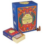 Vonné kužele Tečúci dym/ backflow GOLDEN INDIA - Nag Champa