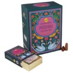 Vonné kužele Tečúci dym/ backflow GOLDEN INDIA - PATCHOULI