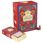 Vonné kužele Tečúci dym/ backflow  GOLDEN INDIA -SANTALWOOD
