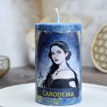 sviečka ČARODEJKA - Múdrosť, Intuícia, Nezávislosť, Spojenie s Vnútornou Silou a Prírodou