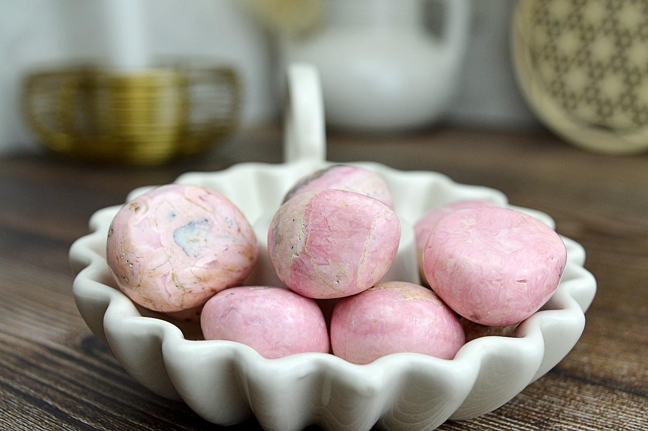 Kamienky RODOCHROZIT - Láska, Bezpodmienečná Sebaláska, Hlboké Liečenie, Odpustenie, Empatia AAA