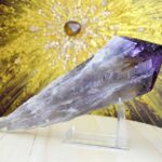 AMETYSTOVÉ Žezlo/ Dračí Zub Fantóm #1 -31cm,1,35kg -Hlboké uzdravenie Duše AAA Kvalita