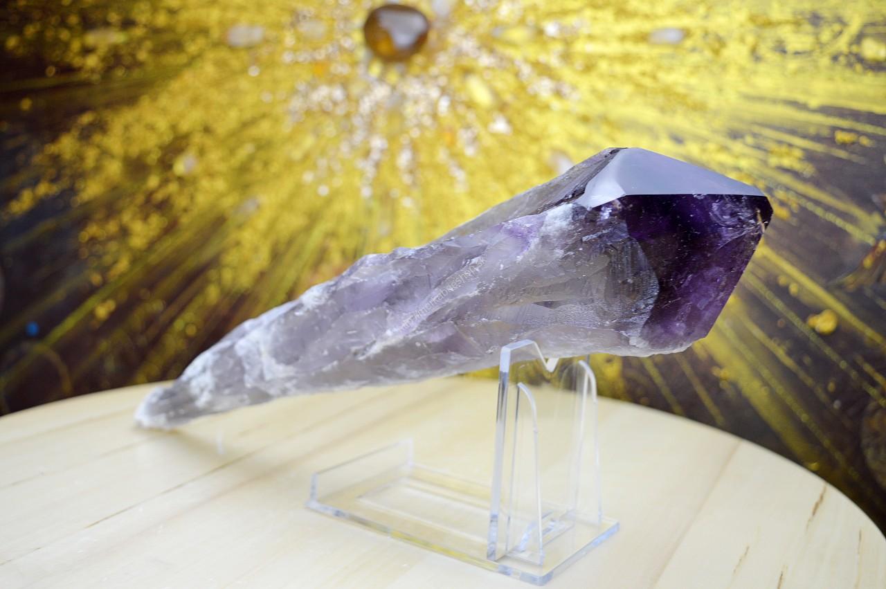 AMETYSTOVÉ Žezlo/ Dračí Zub Fantóm #2 -31cm-Hlboké uzdravenie Duše AAA Kvalita – Obrázok 5