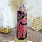 Generátor/Obelisk RODONIT #1- Láska, Šťastie, Liečenia Tráum, Sebavedomie, Sebadôvera, Sexualita- 21cm 1,25kg