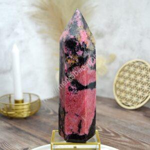 Generátor/Obelisk RODONIT #1- Láska, Šťastie, Liečenia Tráum, Sebavedomie, Sebadôvera, Sexualita- 21cm 1,25kg