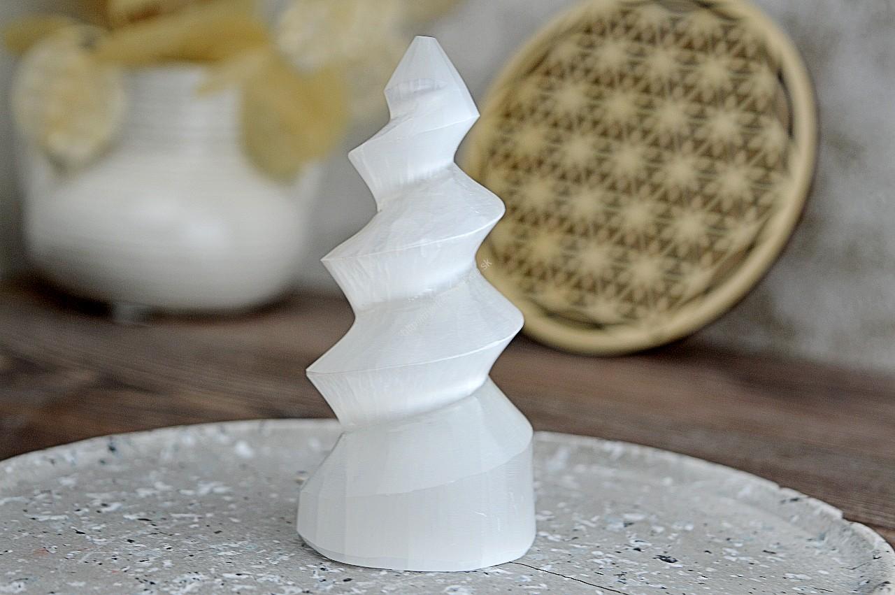 SELENITOVÁ Anjelská Špirála nekonečnej energie 10cm