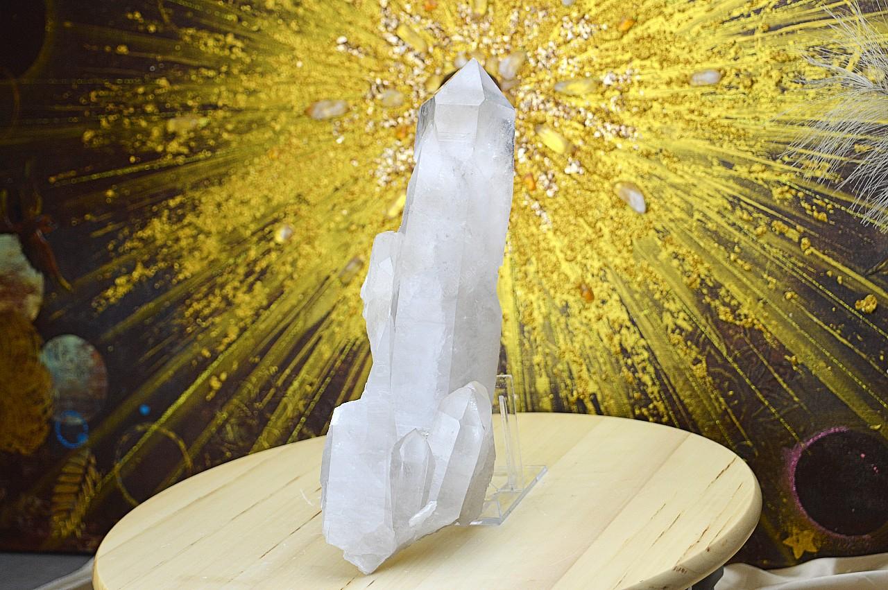 Vysoko-vibračná LEMURIANSKA KRIŠTÁĽOVÁ Drúza #1, 2,43kg, 30 cm